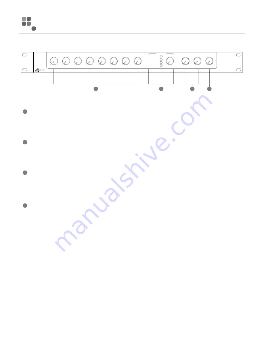 AUSTRALIAN MONITOR AMD100 Installation And Operation Manual Download Page 4