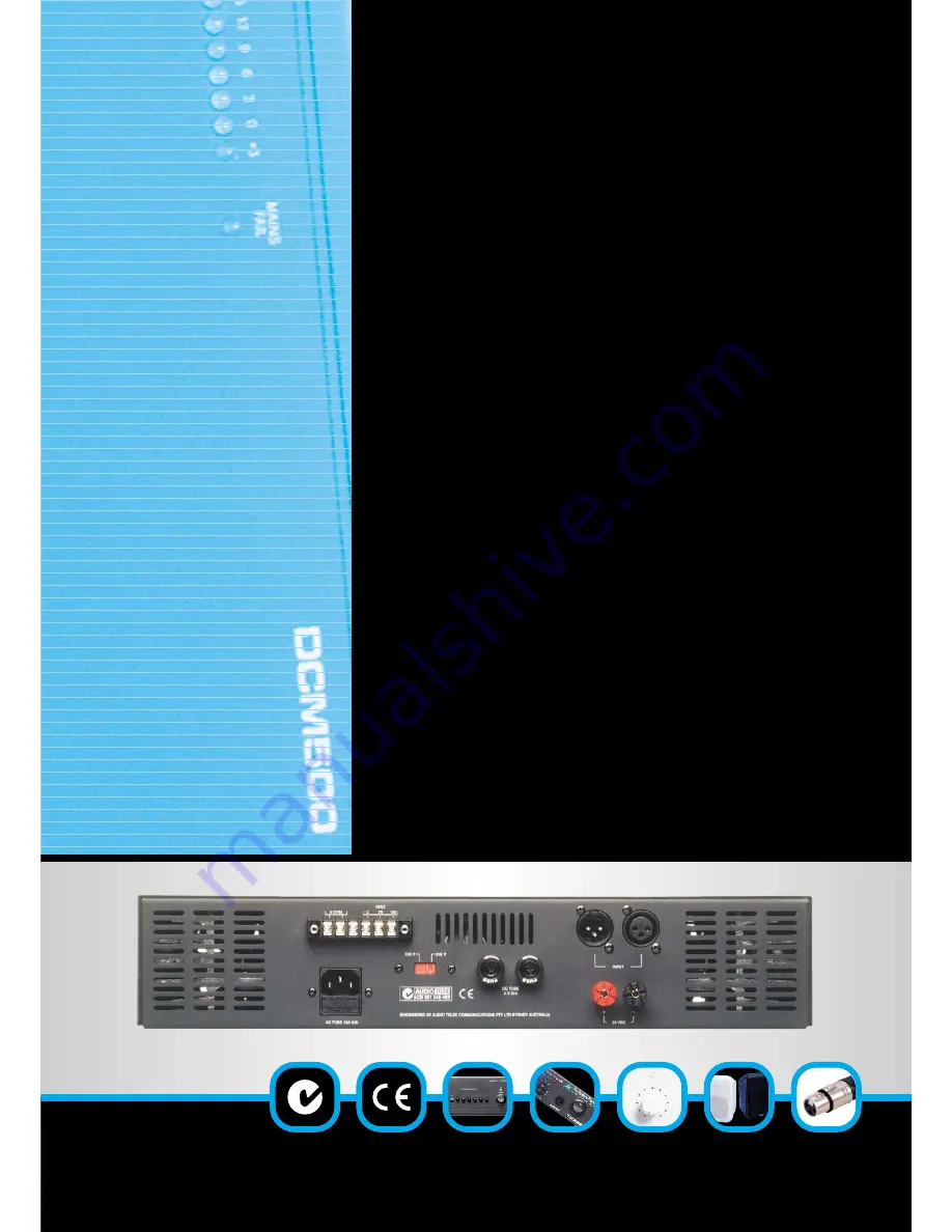 AUSTRALIAN MONITOR DCM500 - Datasheet Download Page 2