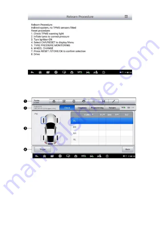 Autel MaxiPRO MP808TS Manual Download Page 60