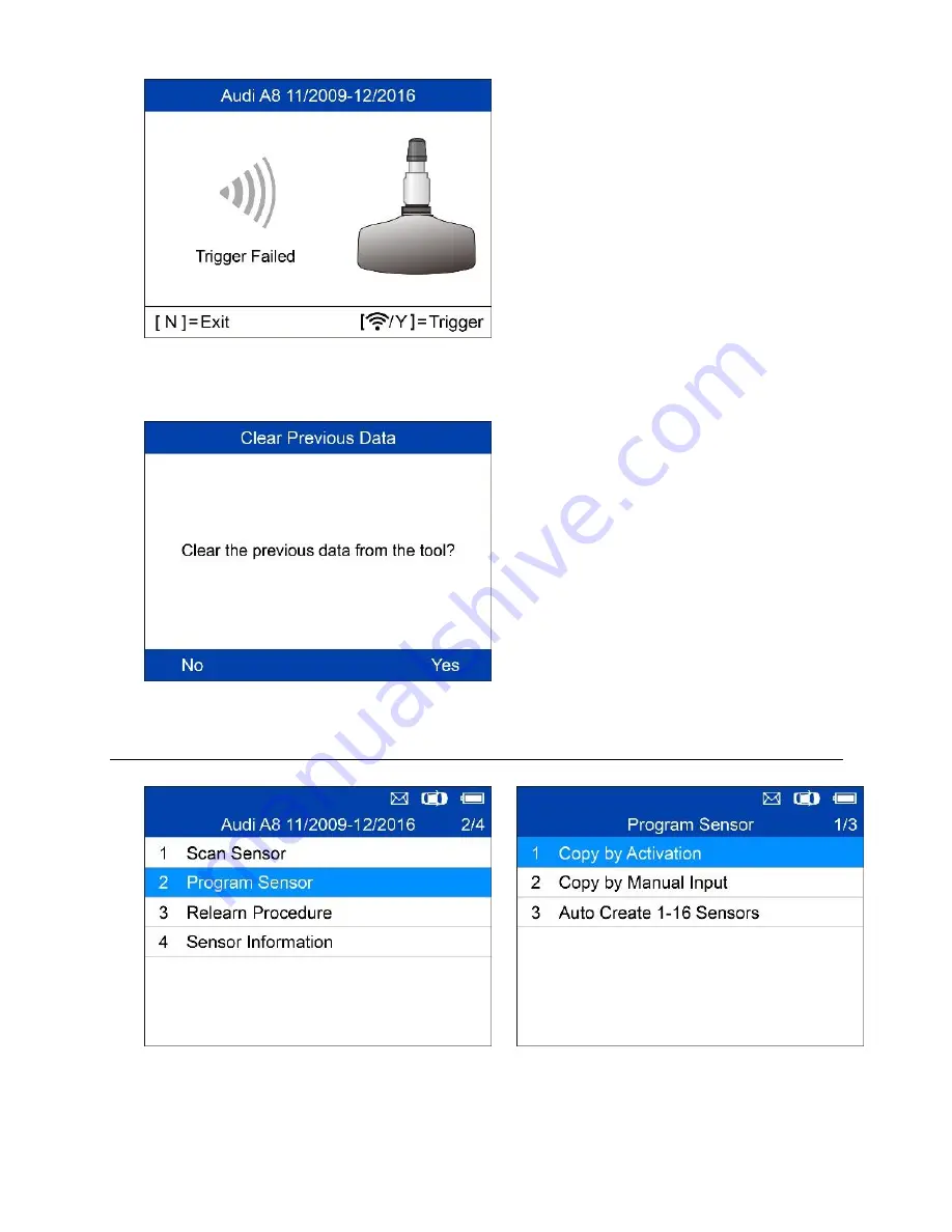 Autel MaxiTPMS TS408 Manual Download Page 17