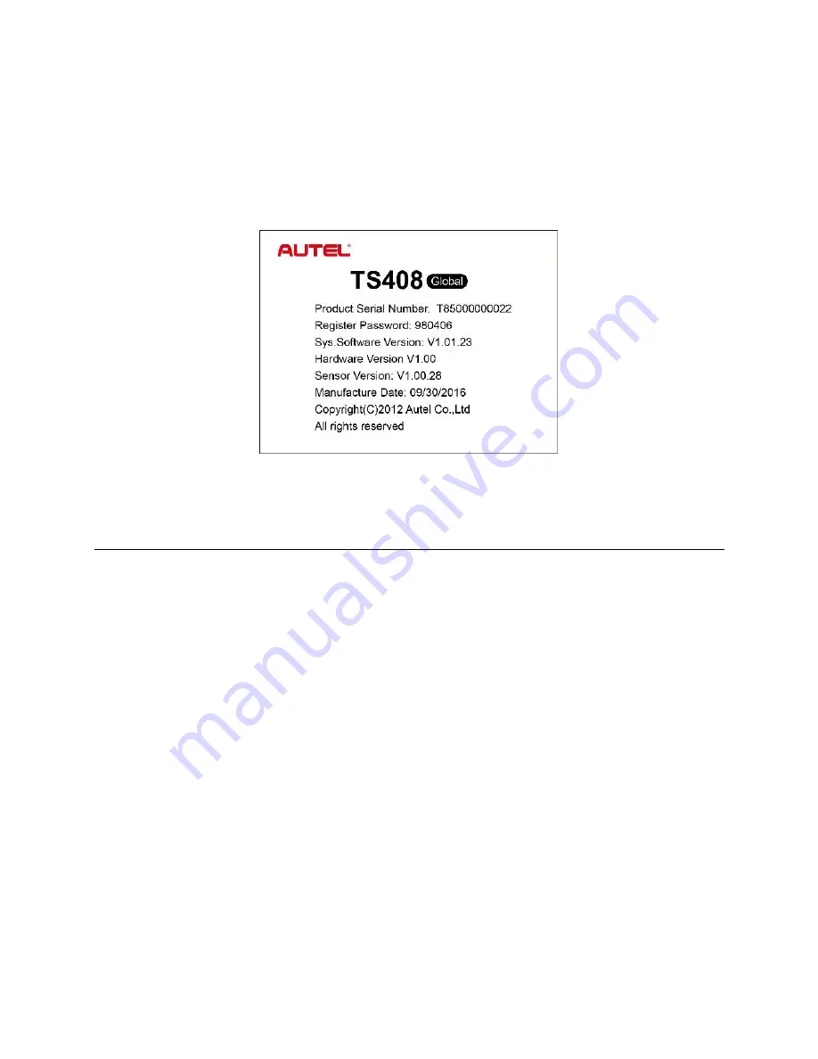 Autel MaxiTPMS TS408 Manual Download Page 39