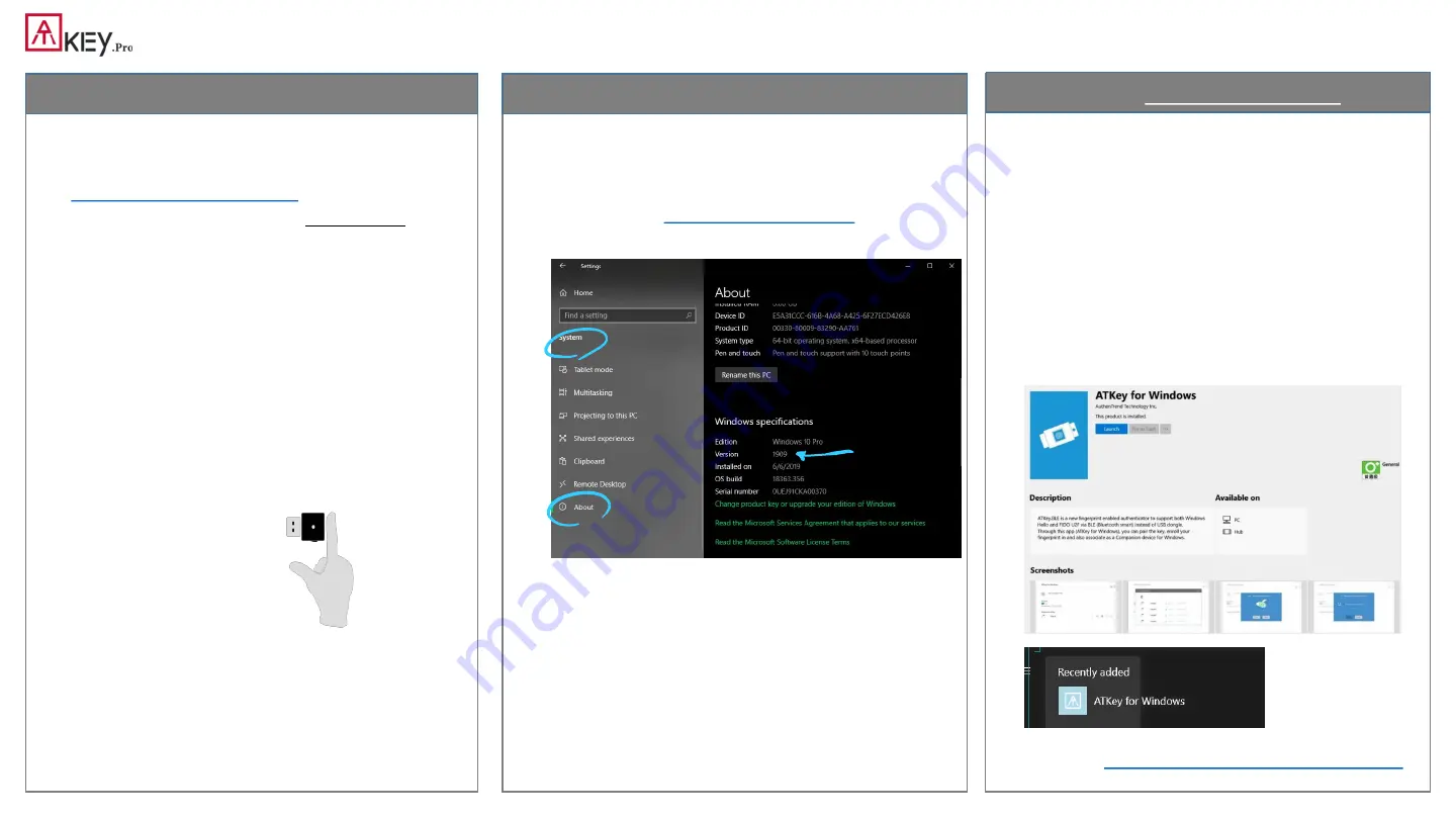 AuthenTrend ATKey Quick Manual Download Page 5