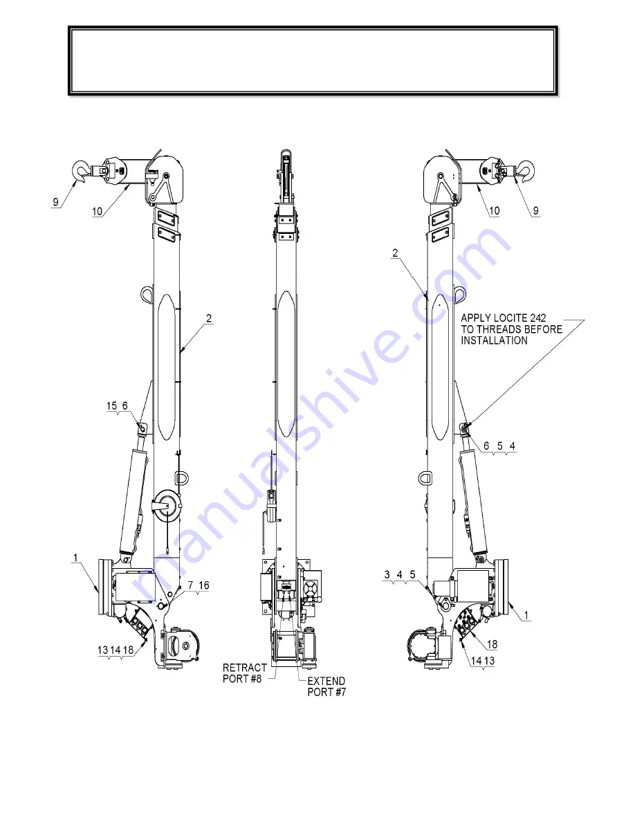 Auto Crane 6006EH Скачать руководство пользователя страница 45