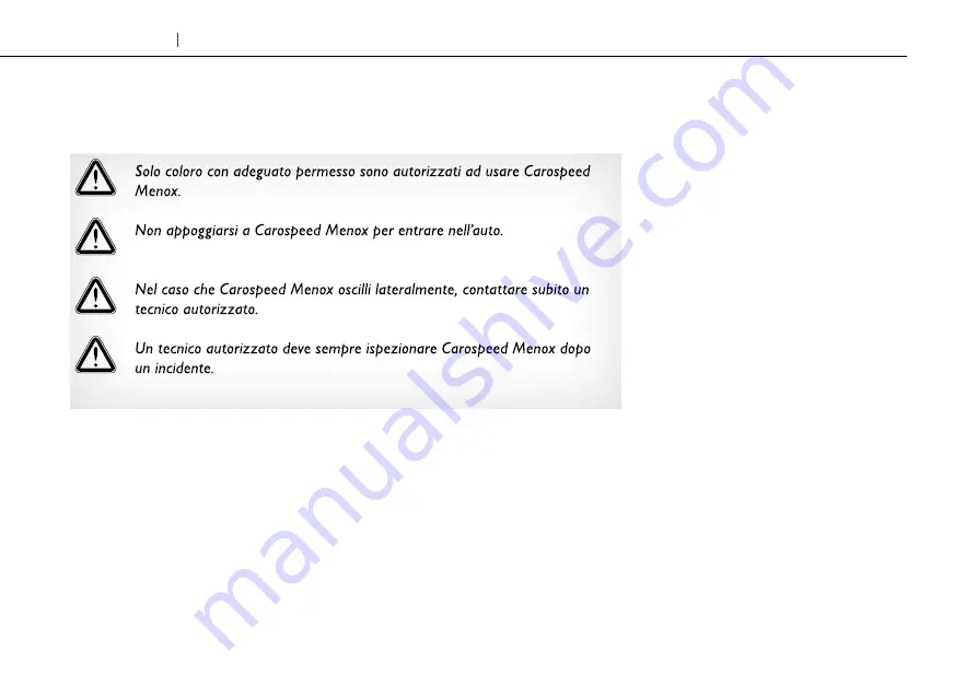 Autoadapt Carospeed Menox User Manual Download Page 46