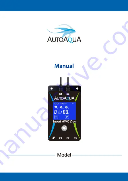 AutoAqua SAWC-400P Скачать руководство пользователя страница 1