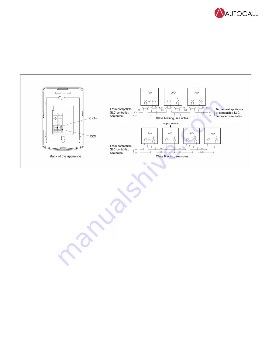 Autocall TrueAlert ES A59AOC-WRF Installation Instructions Download Page 2