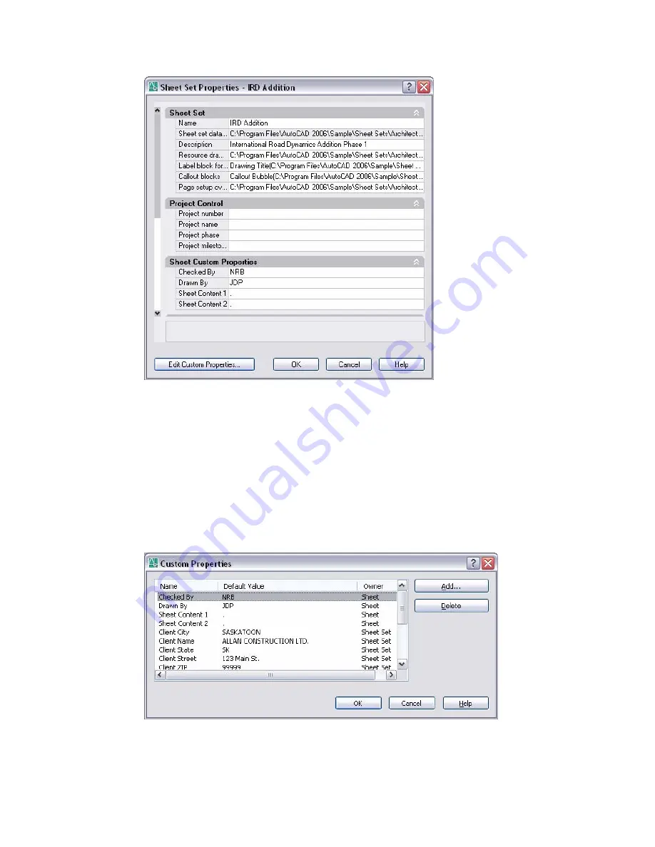 Autodesk AUTOCAD 2006 Command Reference Manual Download Page 1106