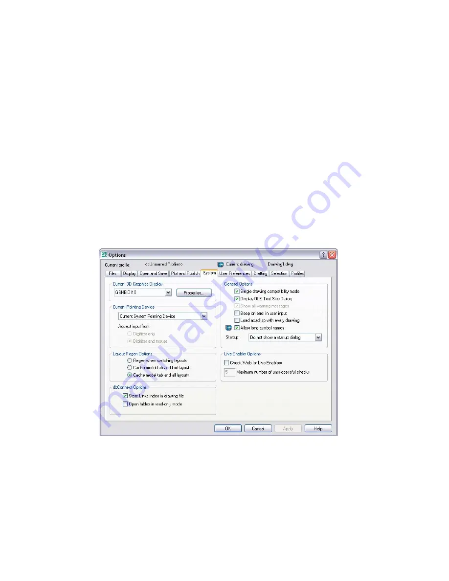 Autodesk AUTOCAD 2006 Command Reference Manual Download Page 804