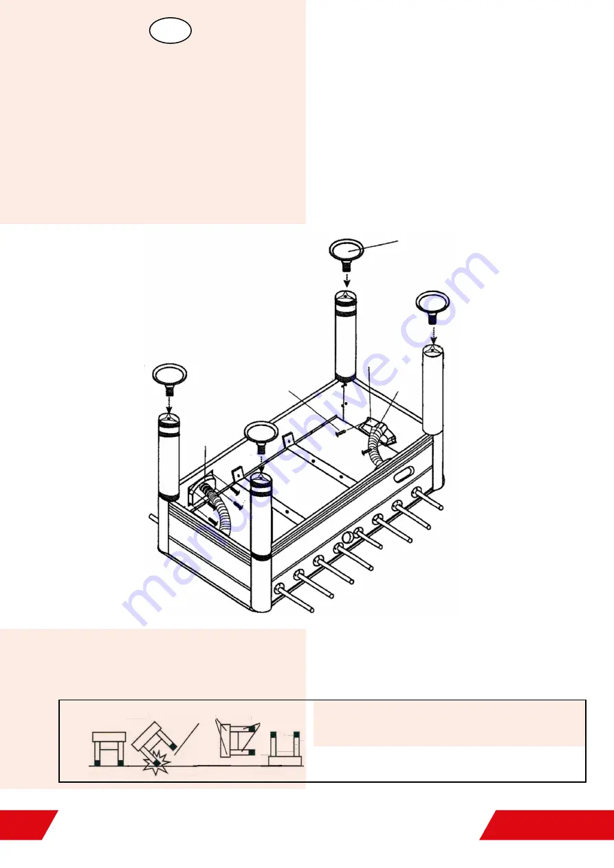 Automaten Hoffmann Garlando Pro Champion Assembly Manual Download Page 8