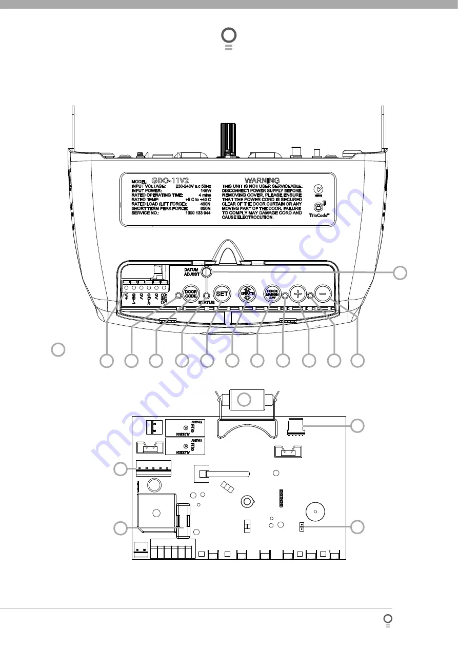 Automatic Technology GDO-11 Ero Manual Download Page 9