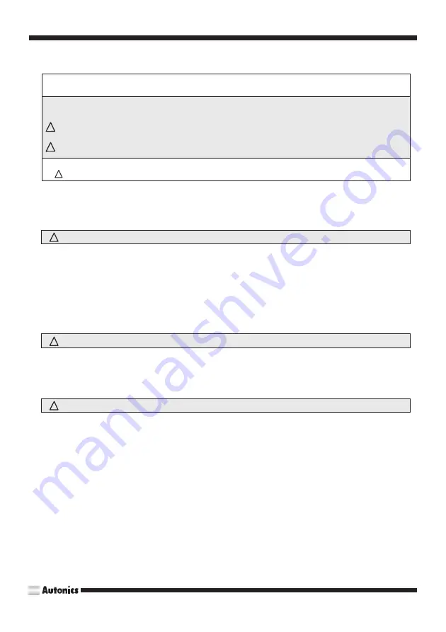 Autonics 1-Axis High Speed Stand-Alone Series User Manual Download Page 4