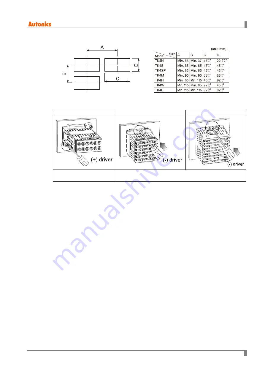 Autonics TK Series User Manual Download Page 31