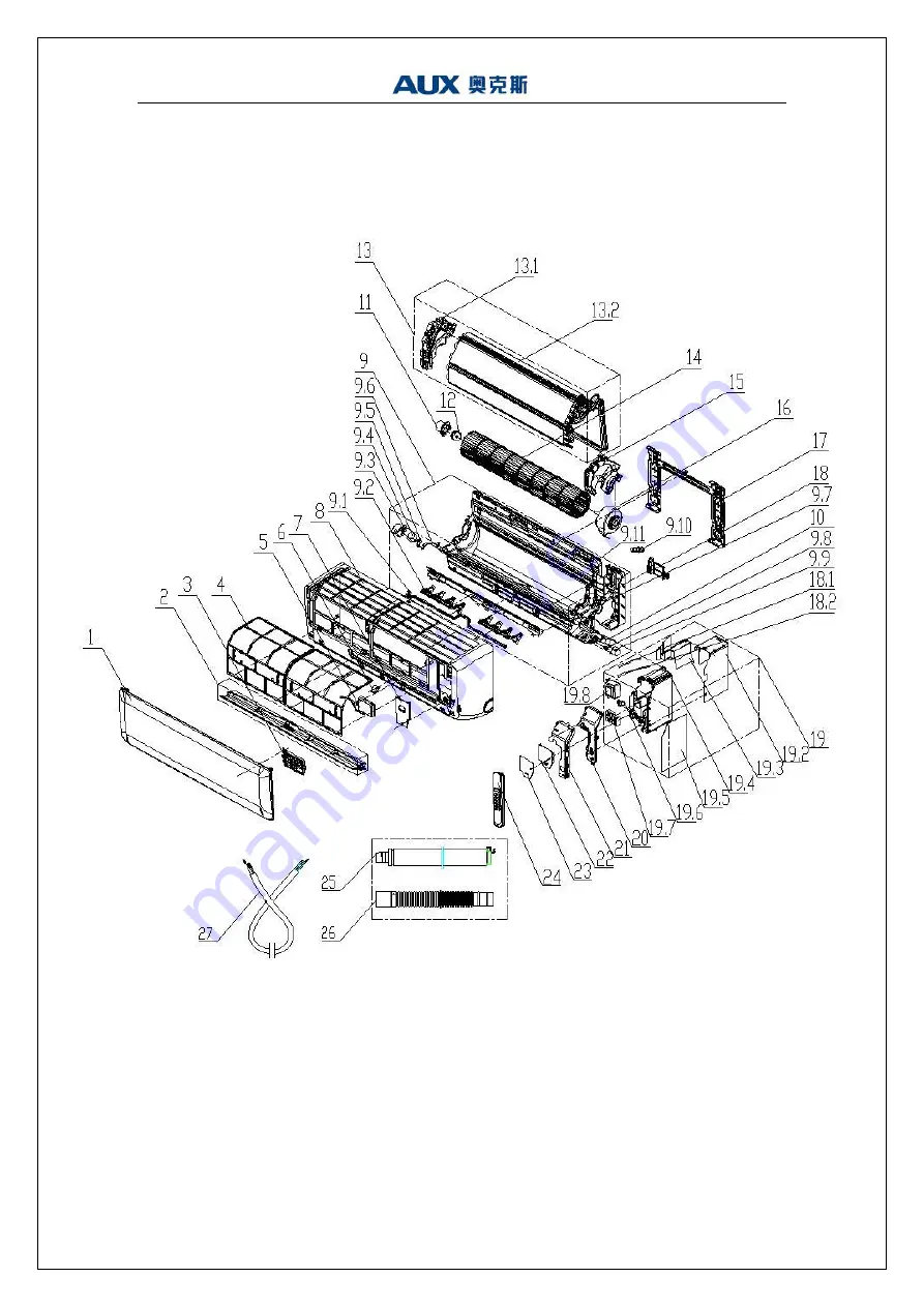 AUX ASW-H09B5B4/FAR3DI-C3 Скачать руководство пользователя страница 72