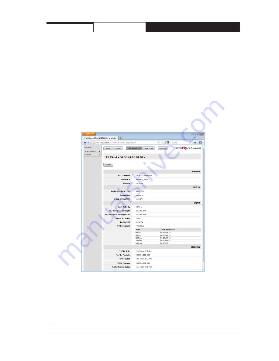 AvaLAN AW5810HTA User Manual Download Page 11