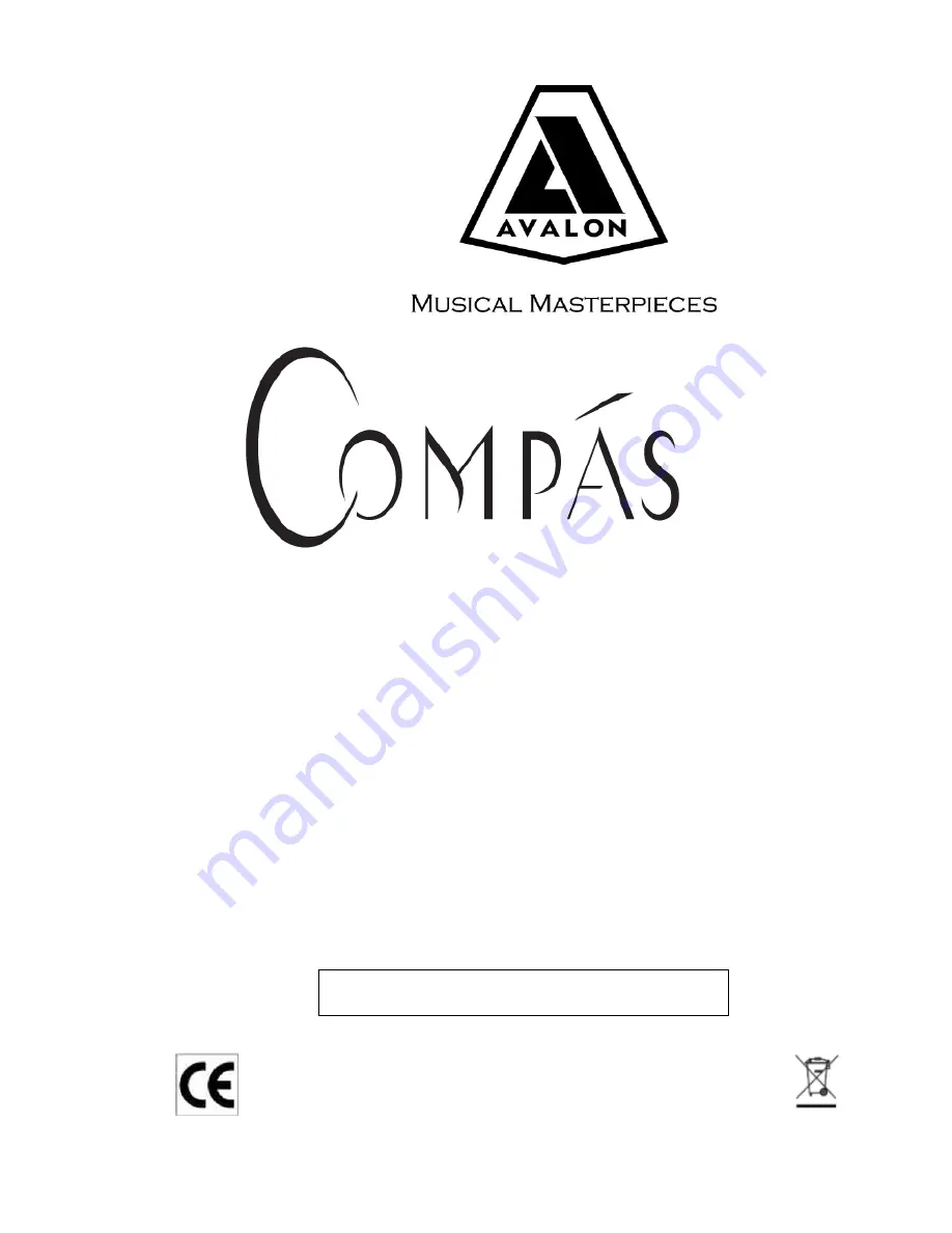 Avalon Compas User Manual Download Page 1