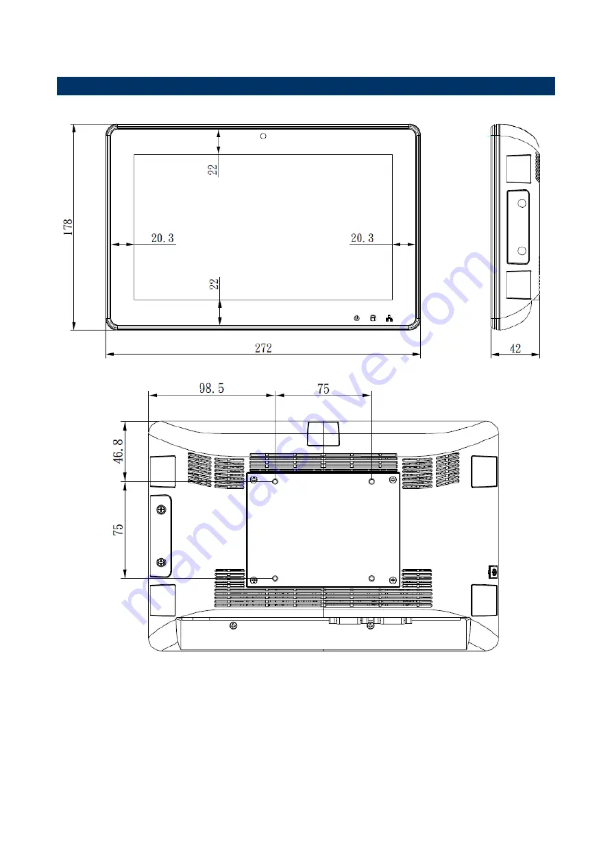 Avalue Technology E1512RIT202R Quick Reference Manual Download Page 8