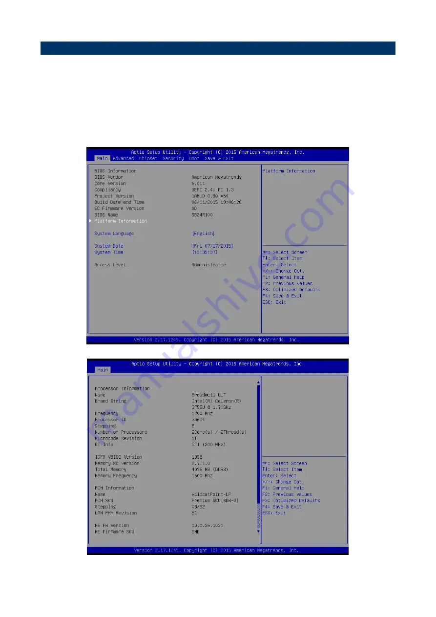 Avalue Technology EBM-BDW User Manual Download Page 39