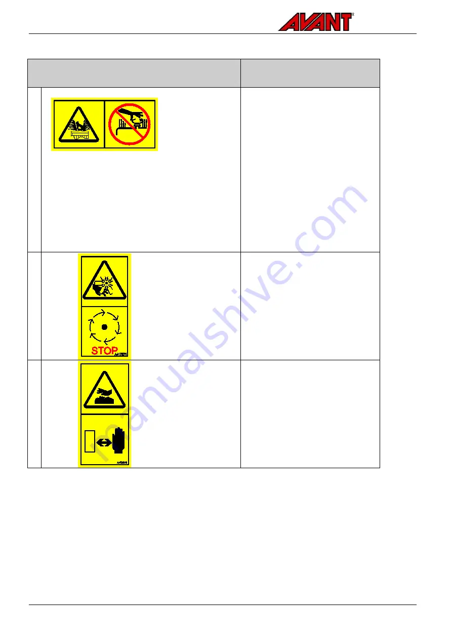 AVANT 744i Operator'S Manual Download Page 30