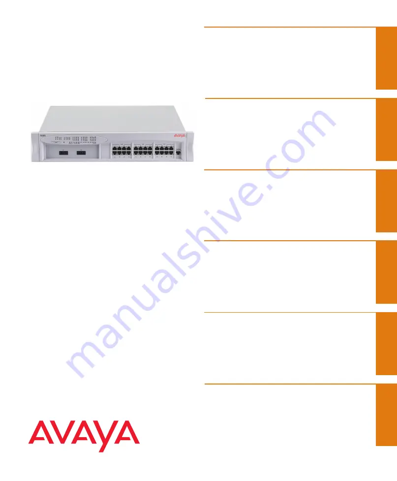 Avaya P133F2 Скачать руководство пользователя страница 1