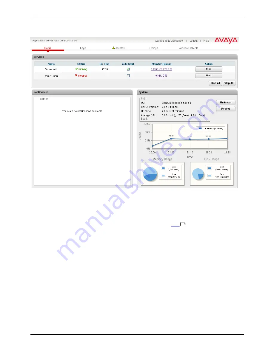 Avaya UC Скачать руководство пользователя страница 63