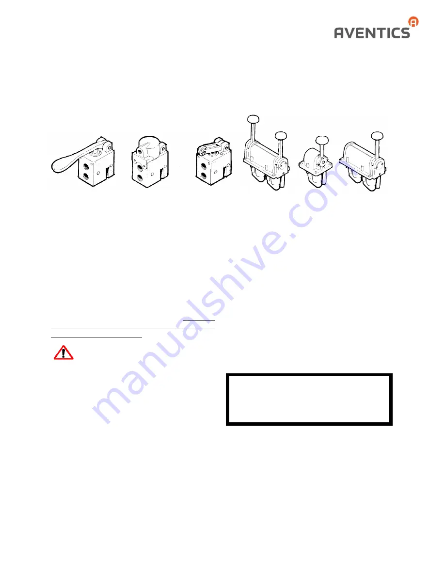 Aventics PILOTAIR 2-CA-1A Service Information Download Page 1