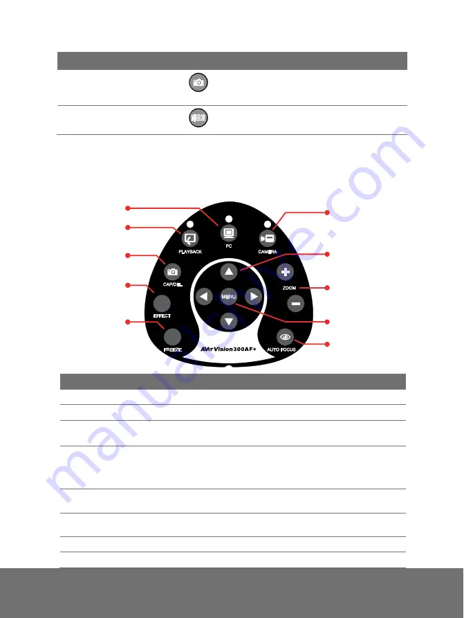 AVer AVerVision300AF+ User Manual Download Page 20