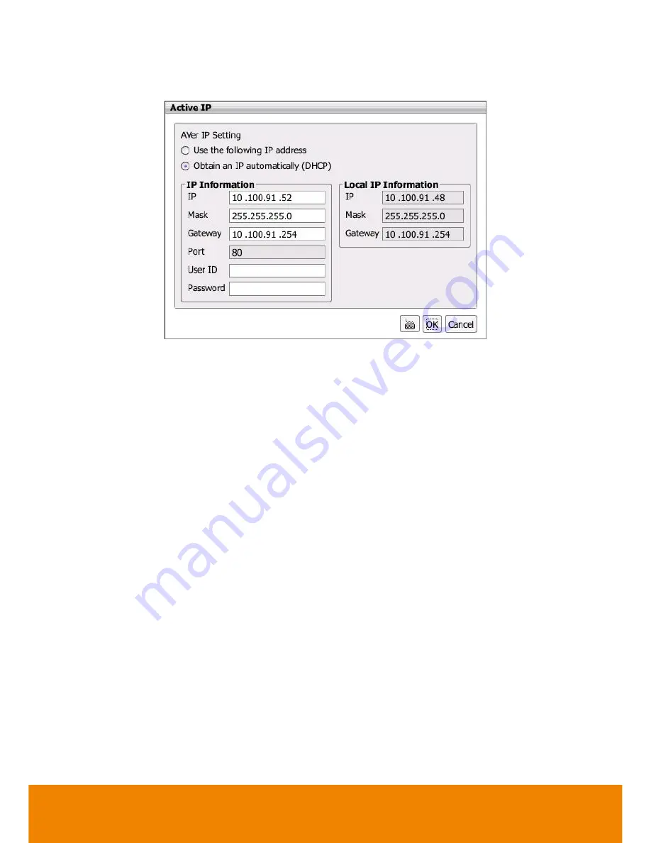 AVer E1000 Series User Manual Download Page 68