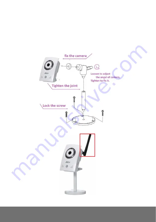 AVer FC1320-P Quick User Manual Download Page 4