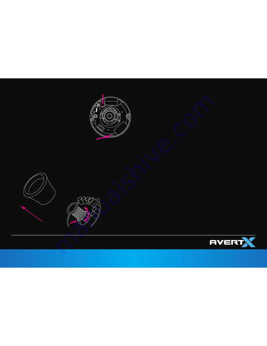 avertX HD300IR Quick Start Manual Download Page 2