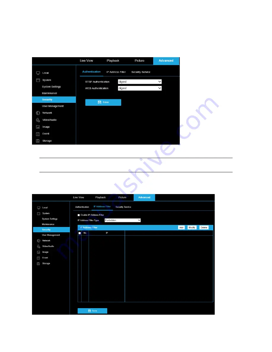 avertX HD438 User Manual Download Page 25