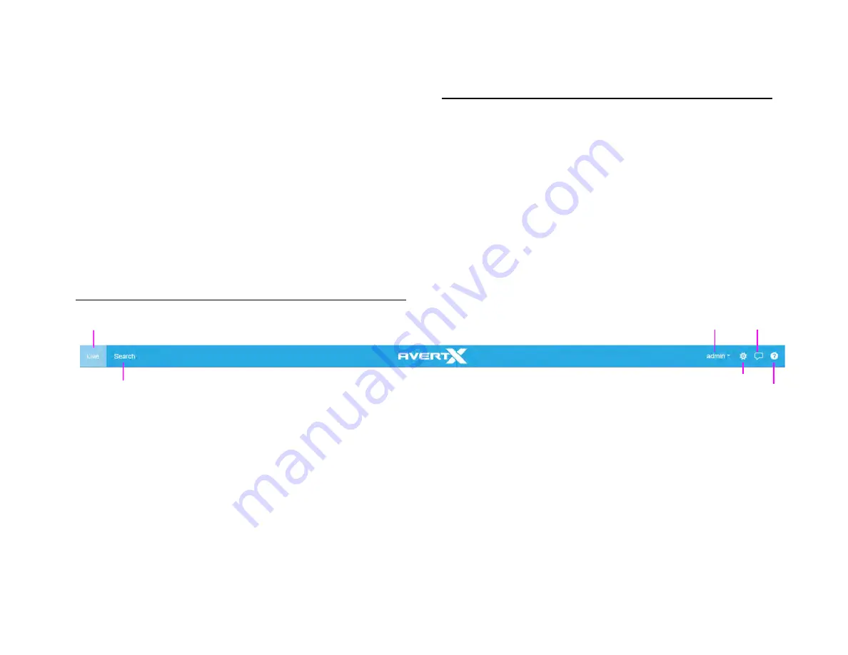 avertX ProConnect A1600 User Manual Download Page 38