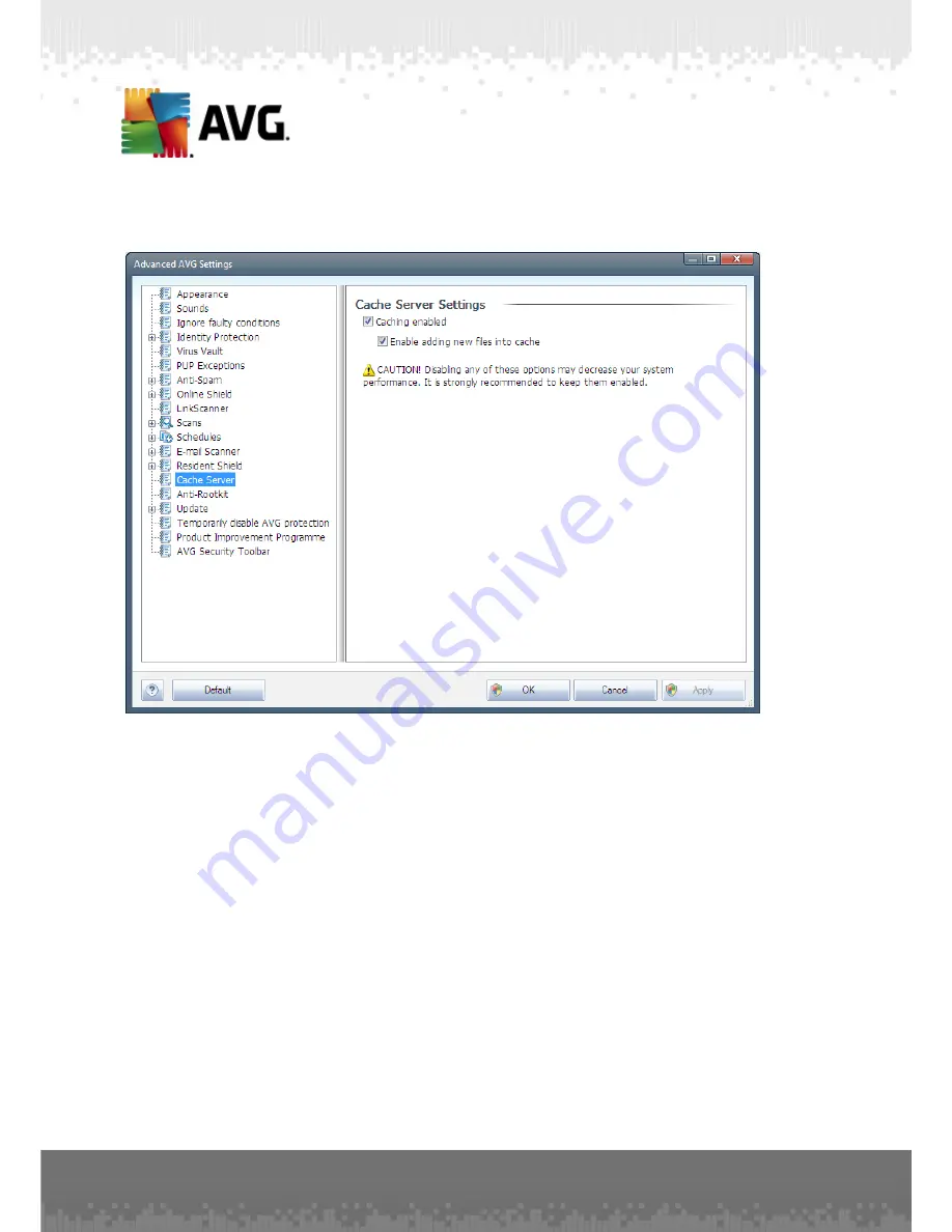 AVG ANTI-VIRUS 2011 - REV 2011.03 User Manual Download Page 141