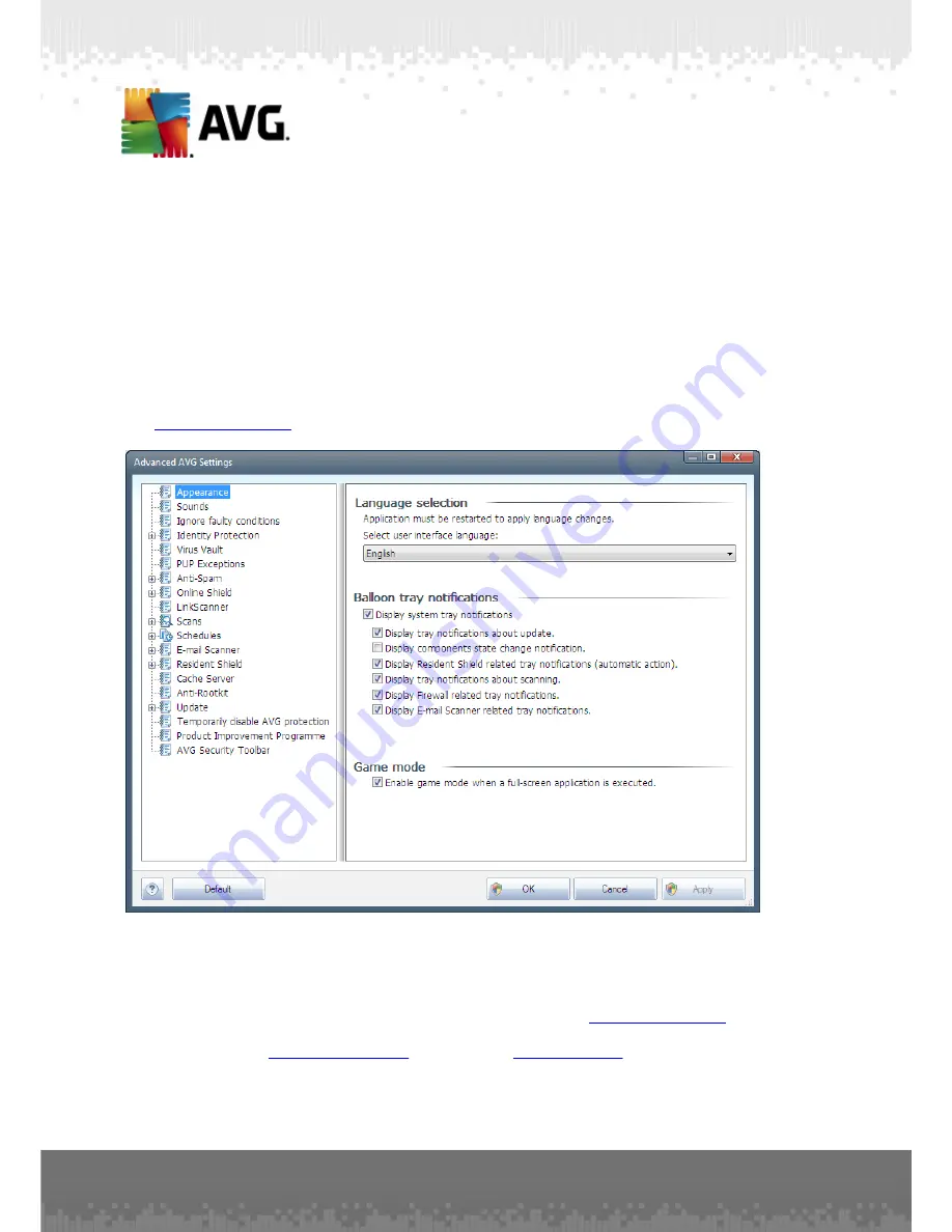 AVG ANTI-VIRUS 2011 - REV 2011.07 User Manual Download Page 83