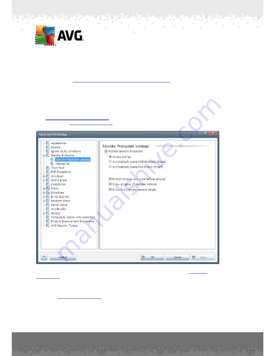 AVG ANTI-VIRUS 2011 - REV 2011.07 User Manual Download Page 88