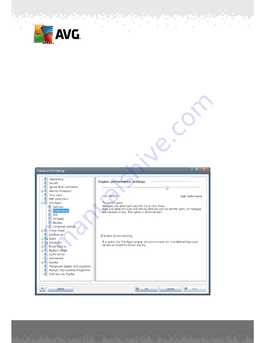 AVG ANTI-VIRUS 2011 - REV 2011.07 User Manual Download Page 101