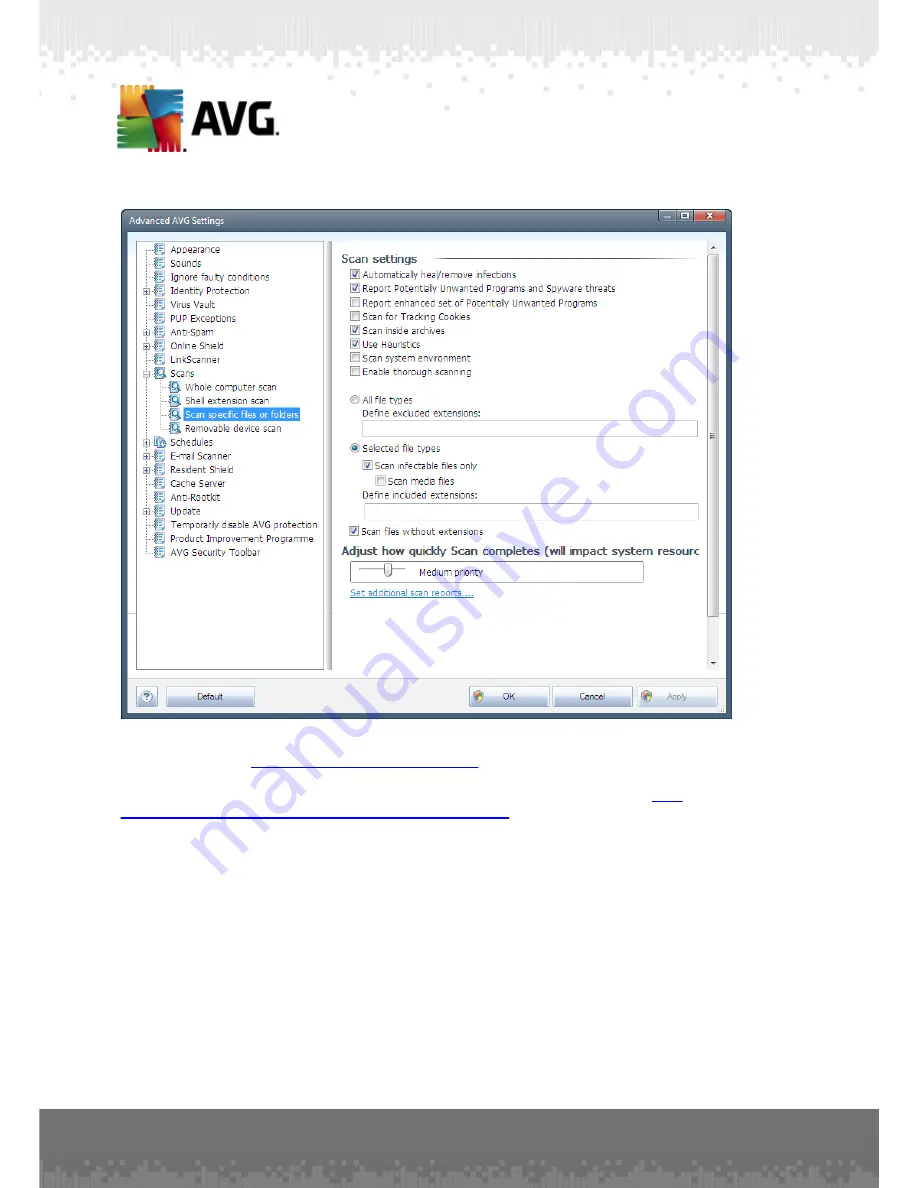 AVG ANTI-VIRUS 2011 - REV 2011.07 User Manual Download Page 116