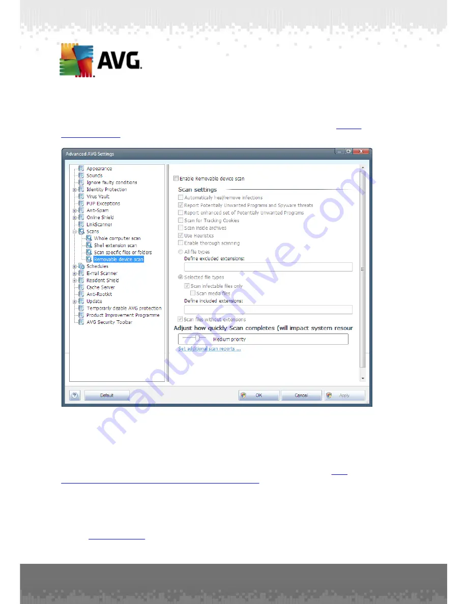 AVG ANTI-VIRUS 2011 - REV 2011.07 User Manual Download Page 117