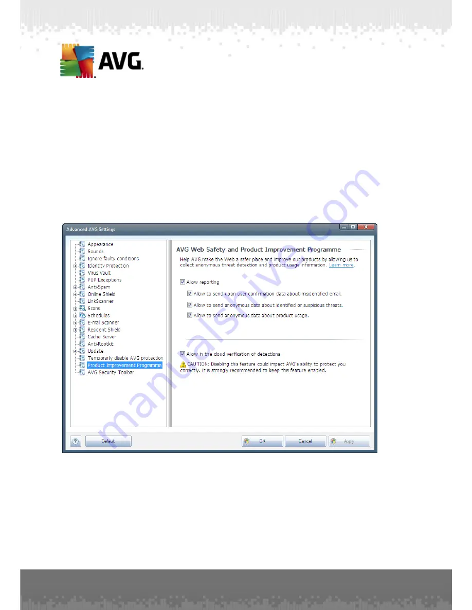 AVG ANTI-VIRUS 2011 - REV 2011.09 User Manual Download Page 151