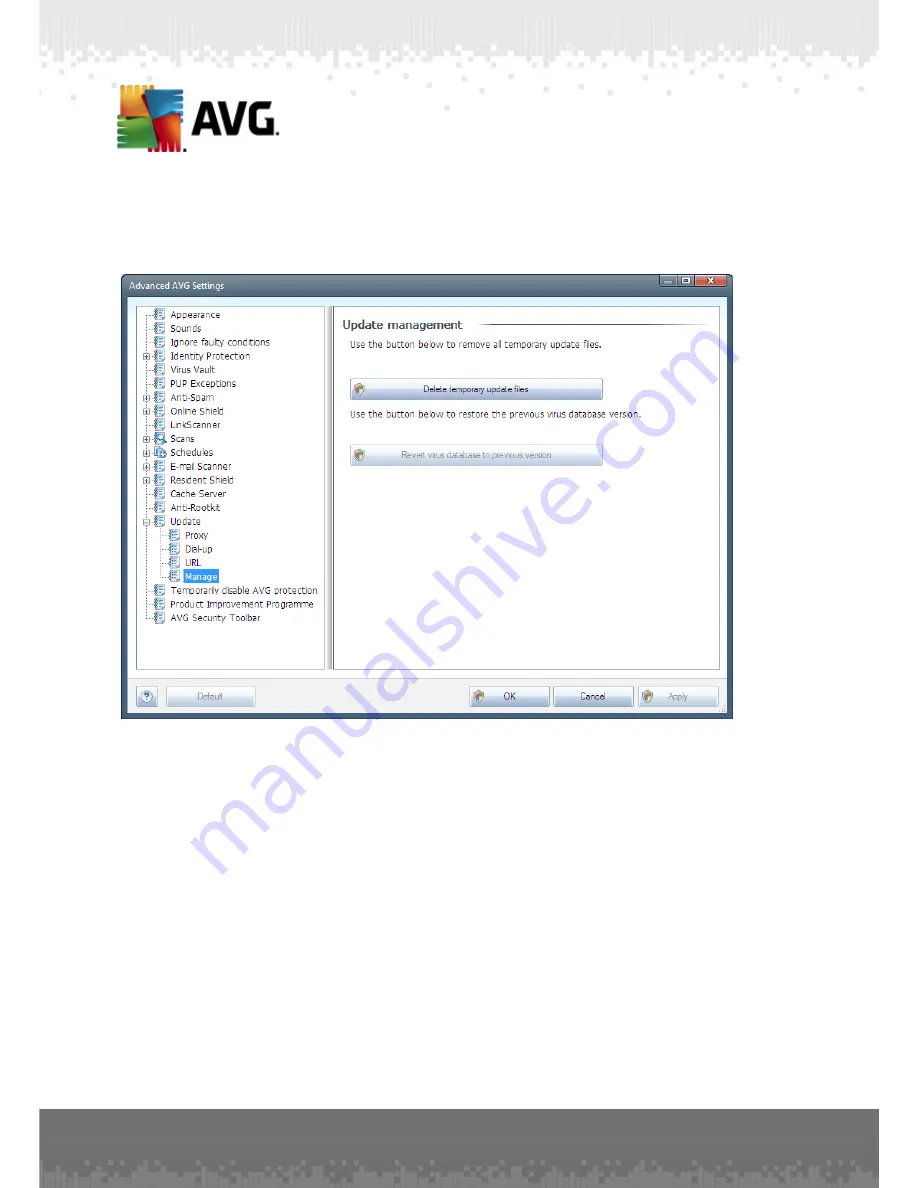 AVG ANTI-VIRUS 2011 - REV 2011.11 User Manual Download Page 148