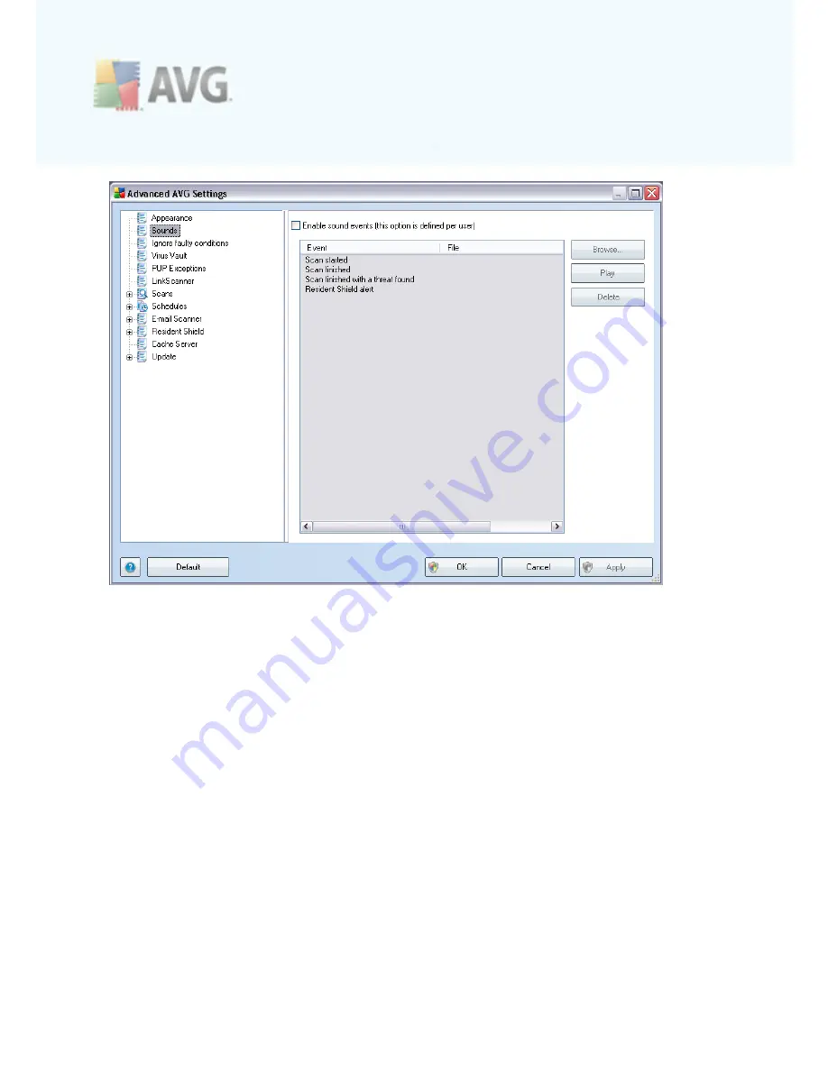 AVG ANTI-VIRUS 9 FREE - REV 90.15 User Manual Download Page 72