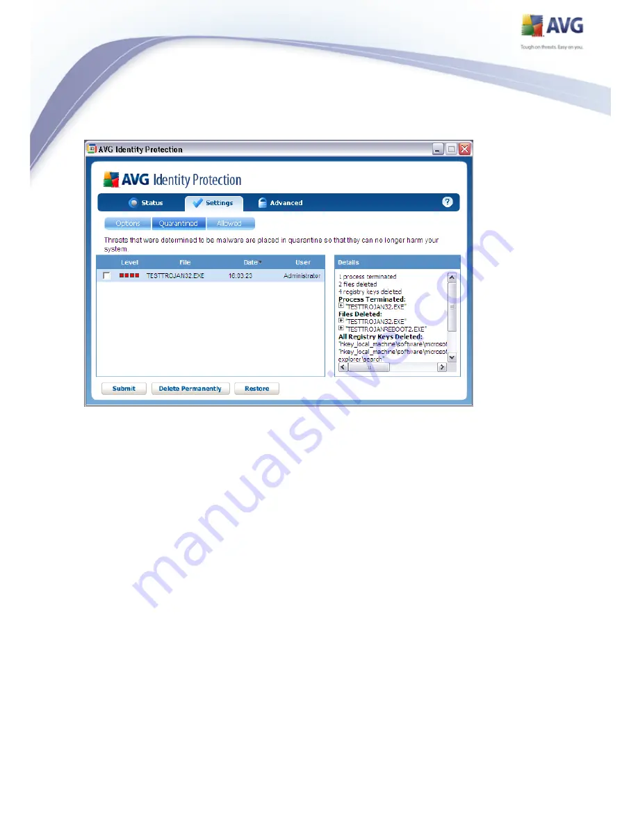 AVG IDENTITY PROTECTION User Manual Download Page 19