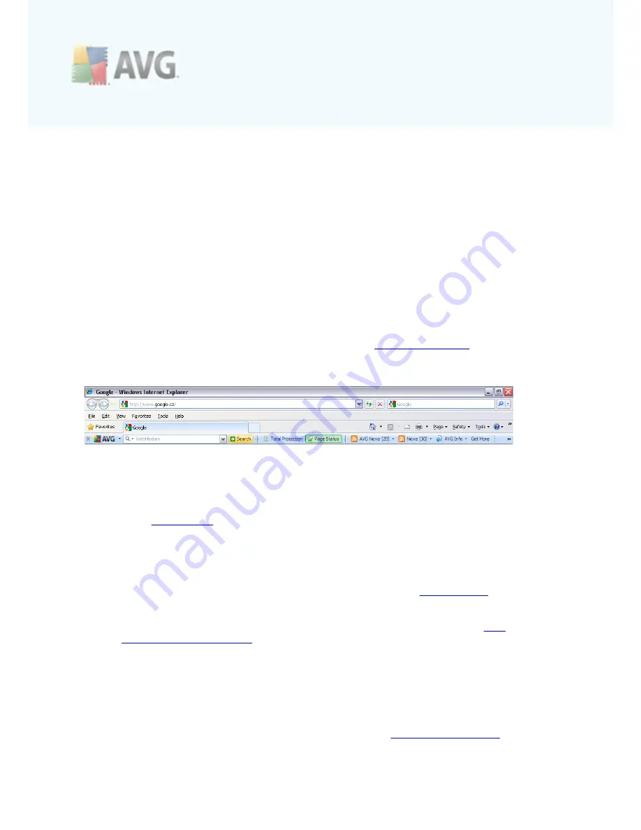 AVG LINKSCANNER User Manual Download Page 27