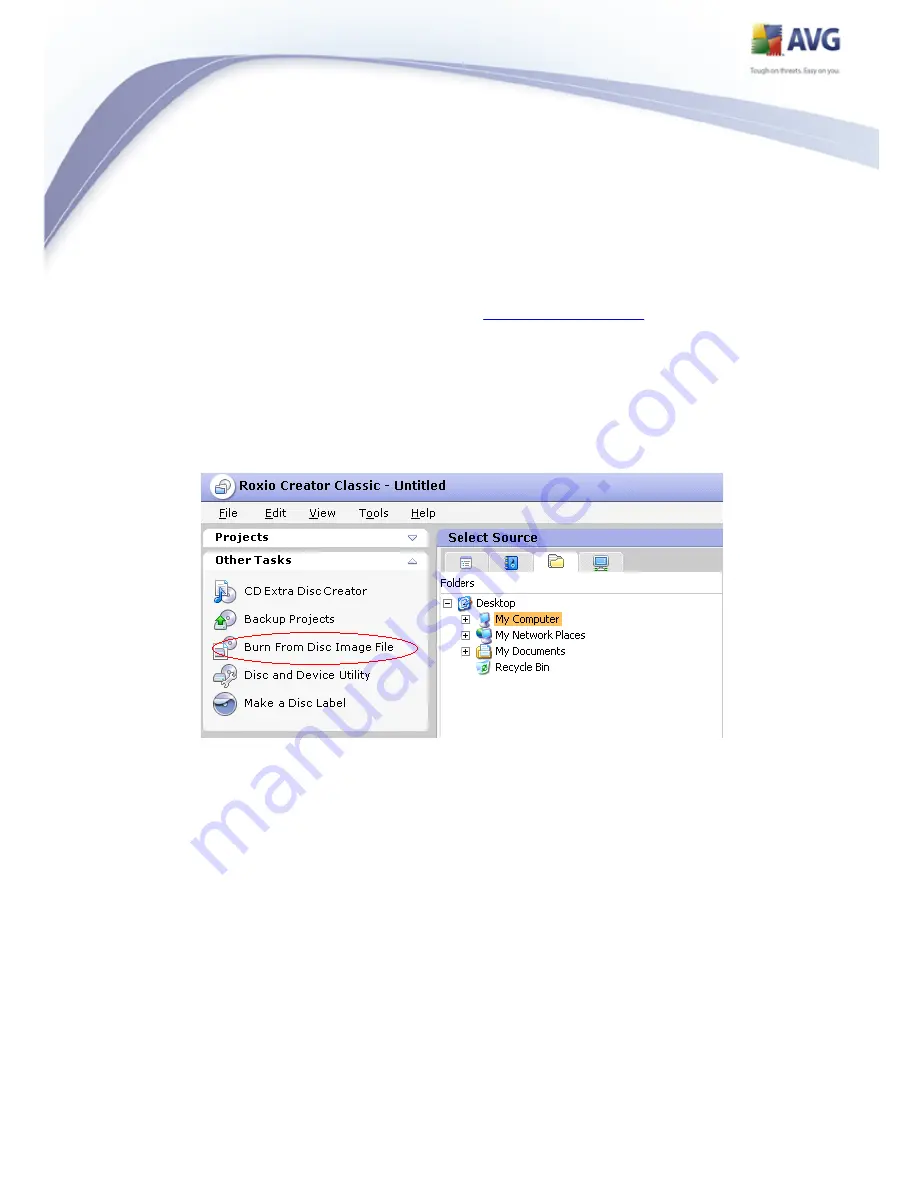 AVG RESCUE CD - FOR WINDOWS V 85.2 User Manual Download Page 20