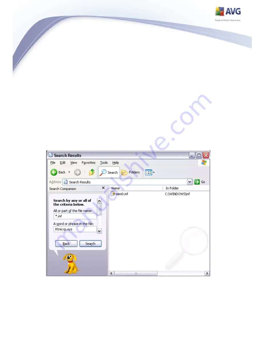 AVG RESCUE CD - FOR WINDOWS V 85.2 User Manual Download Page 41