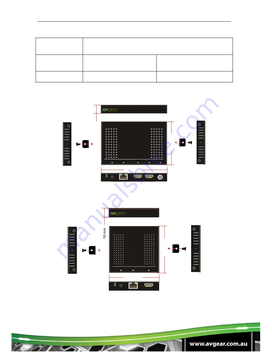 AVGear AVG-HD120 User Manual Download Page 12