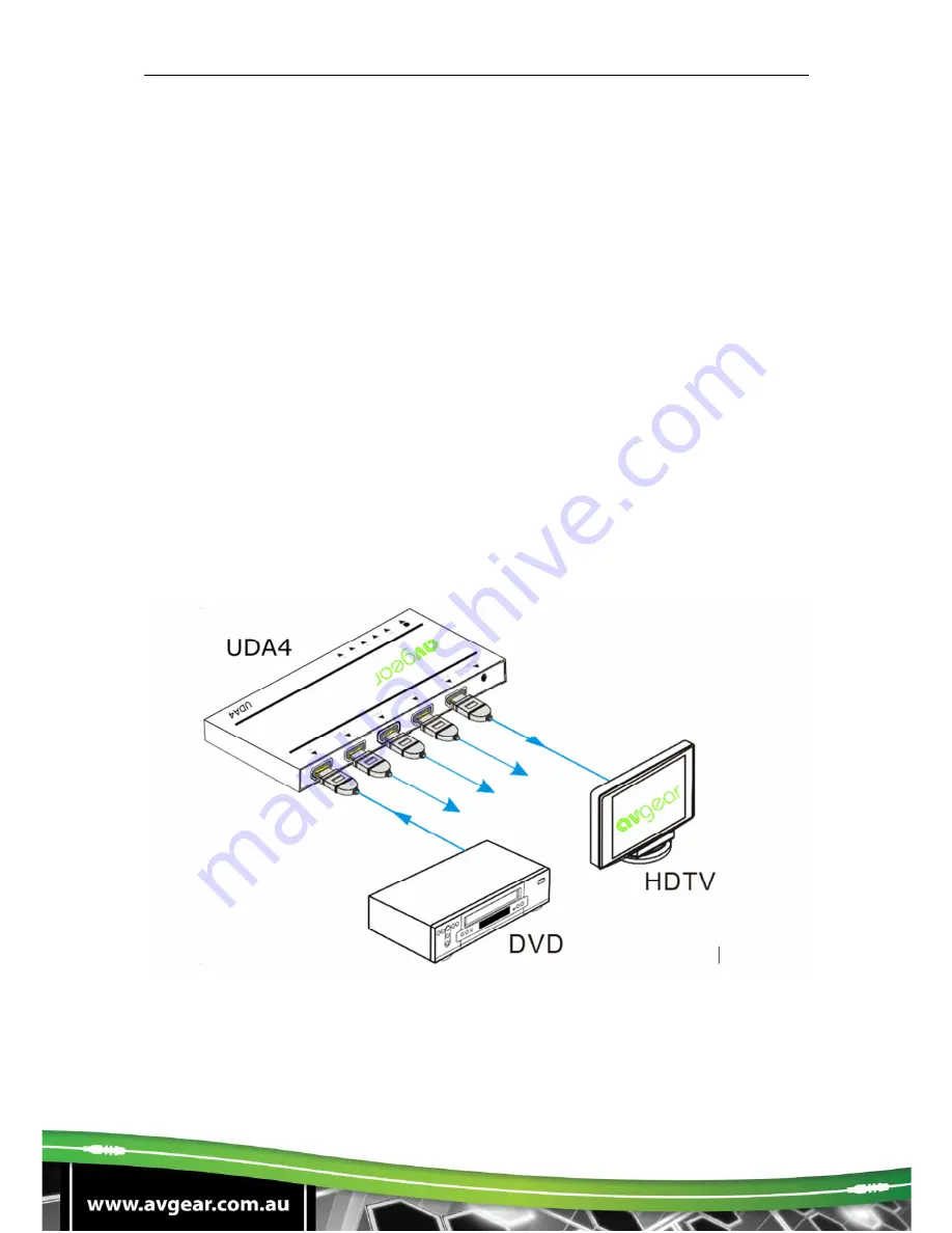 AVGear AVG-UDA4 DA Скачать руководство пользователя страница 9