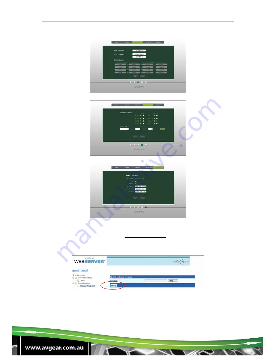 AVGear AVG-UHMS88 User Manual Download Page 27