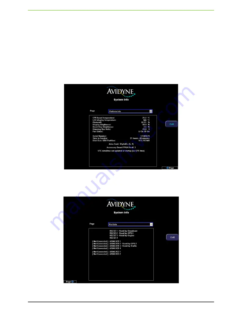 Avidyne Entegra EX5000 Installation Manual Download Page 79