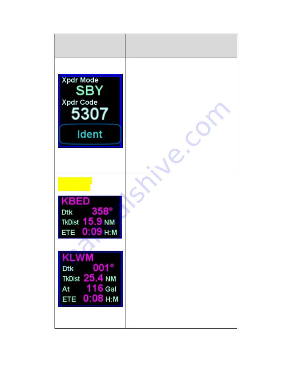 Avidyne IFD540 Pilot'S Manual Download Page 194