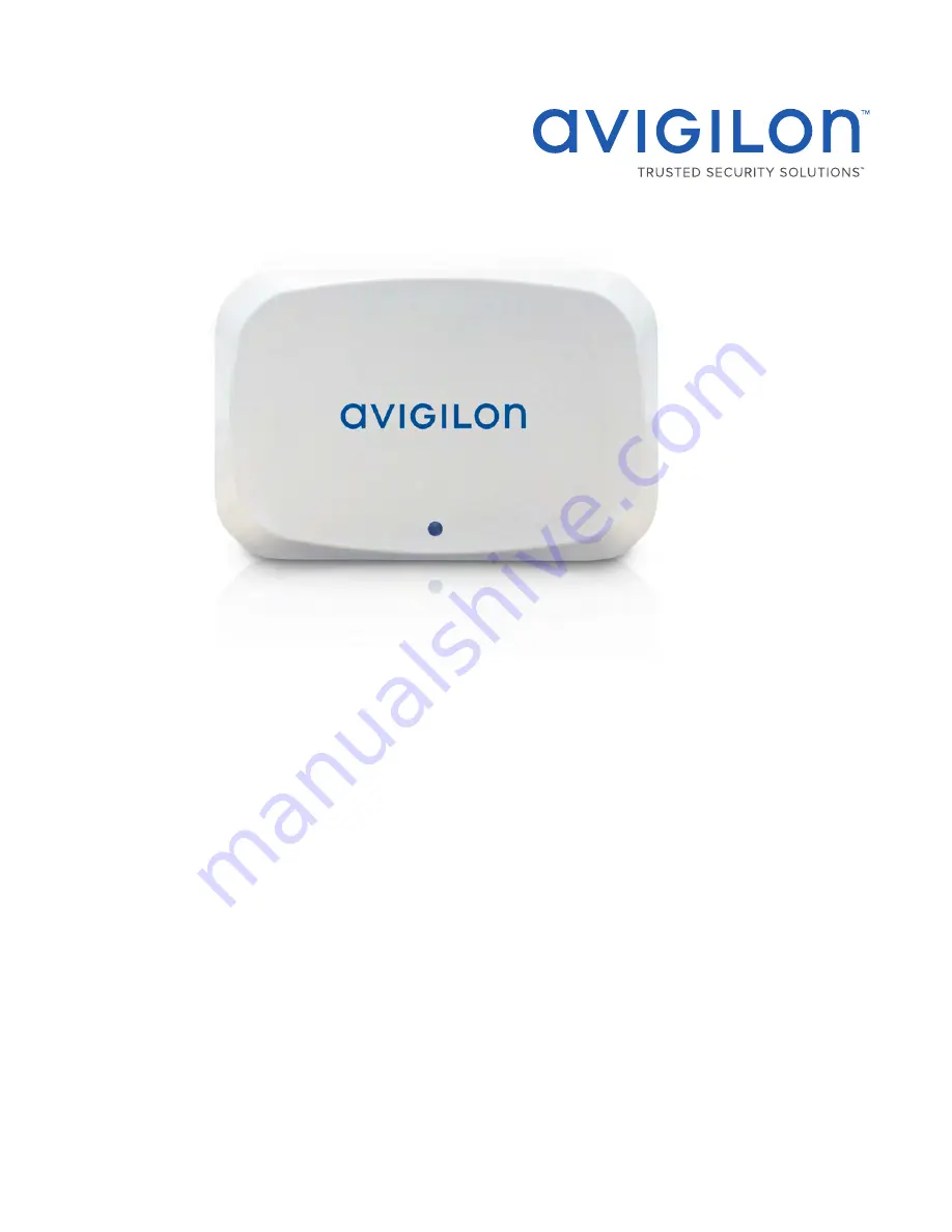 Avigilon APD-MT-WALL1 Installation Manual Download Page 1